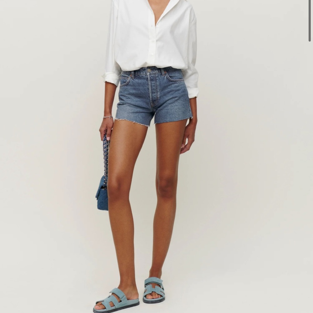 NWT Reformation Charlie High Rise Jean Short